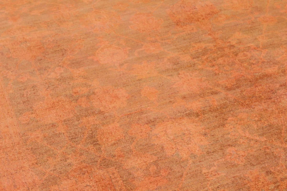 Rostoranger Ziegler-Teppich mit Tonmuster, 380 × 272 cm – Produktansicht 9