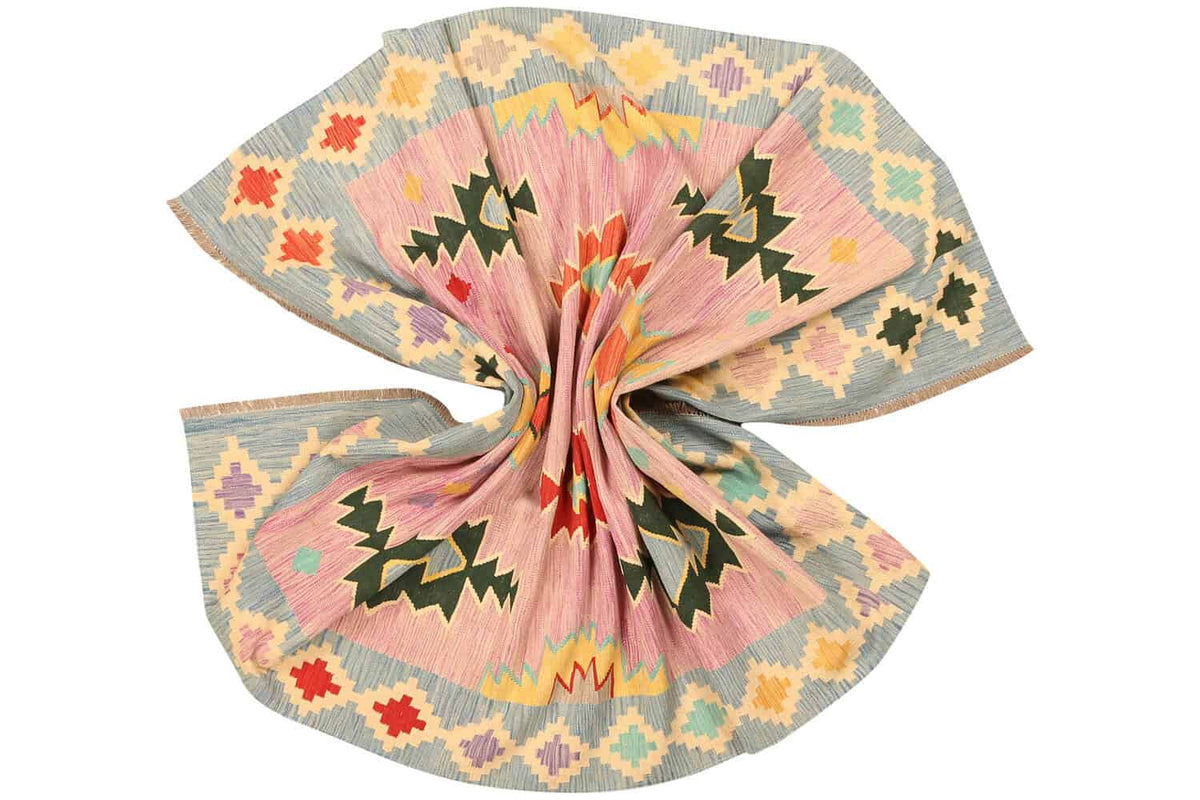 Handgewebter Kelim aus Wolle, 299 × 196 cm, Artikel KT-19299 – Ansicht 10