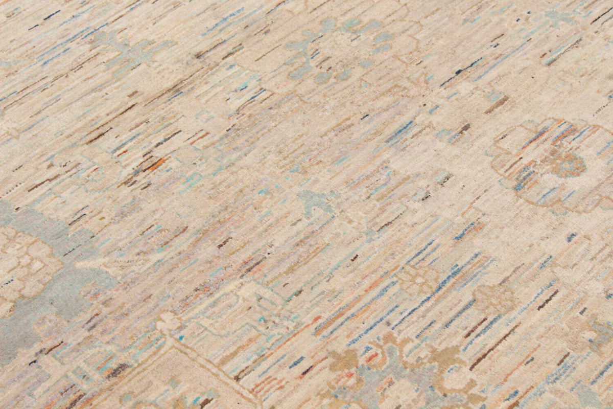 Orientteppich mit feinen Ranken in Sandbeige, weitere Ansicht 4