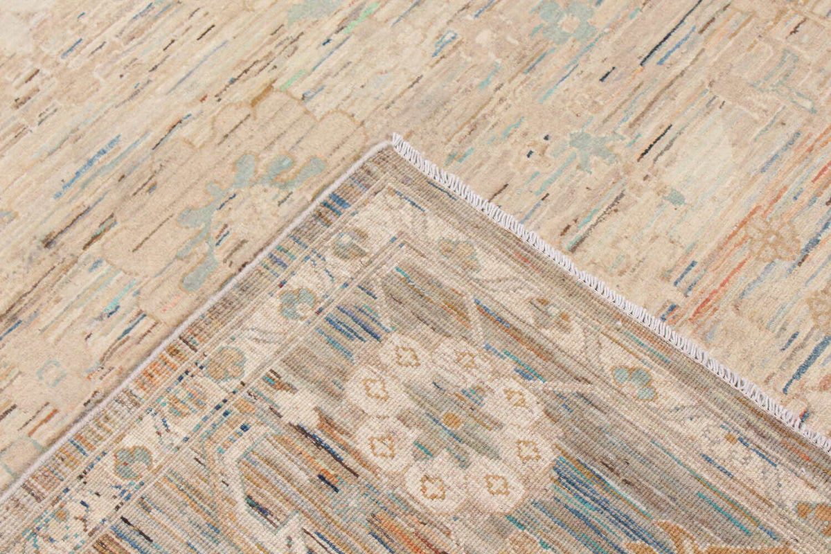 Orientteppich mit feinen Ranken in Sandbeige, weitere Ansicht 5