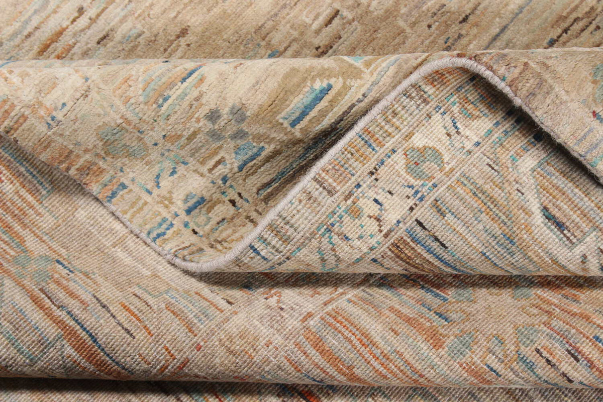 Orientteppich mit feinen Ranken in Sandbeige, weitere Ansicht 7