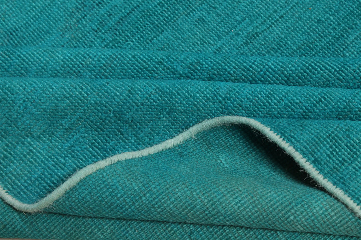 Large Turquoise Ziegler Rug, 431 × 302 cm, view 7.