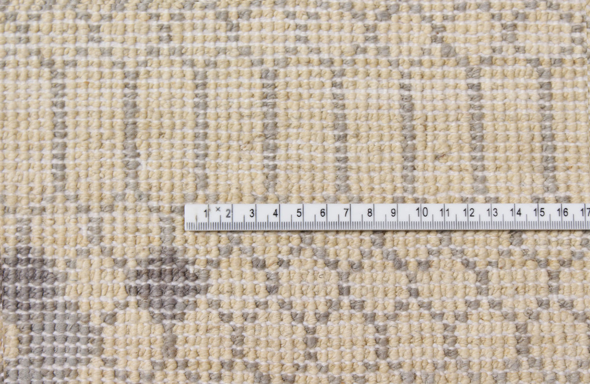 Orientteppich mit blaugrauem abstraktem Muster, 301 × 236 cm – Produktansicht 6