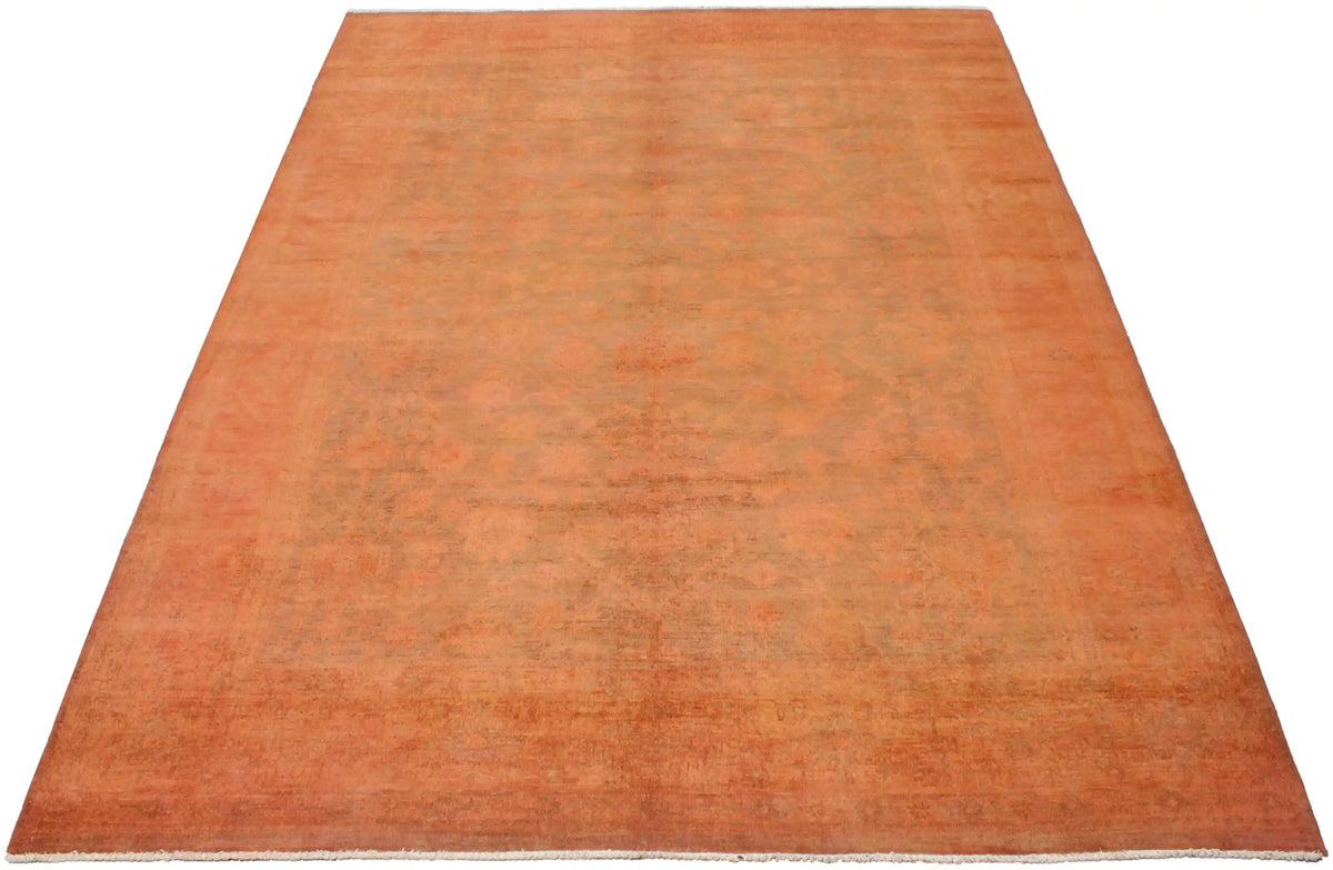 Rostoranger Ziegler-Teppich mit Tonmuster, 380 × 272 cm – Produktansicht 2