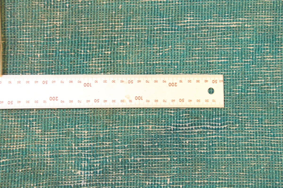 Large Turquoise Ziegler Wool Rug, 400 × 283 cm, view 9.