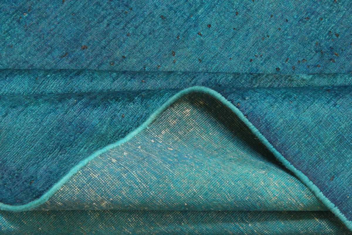 Oversized Teal Ziegler Rug, 438 × 346 cm, view 6.
