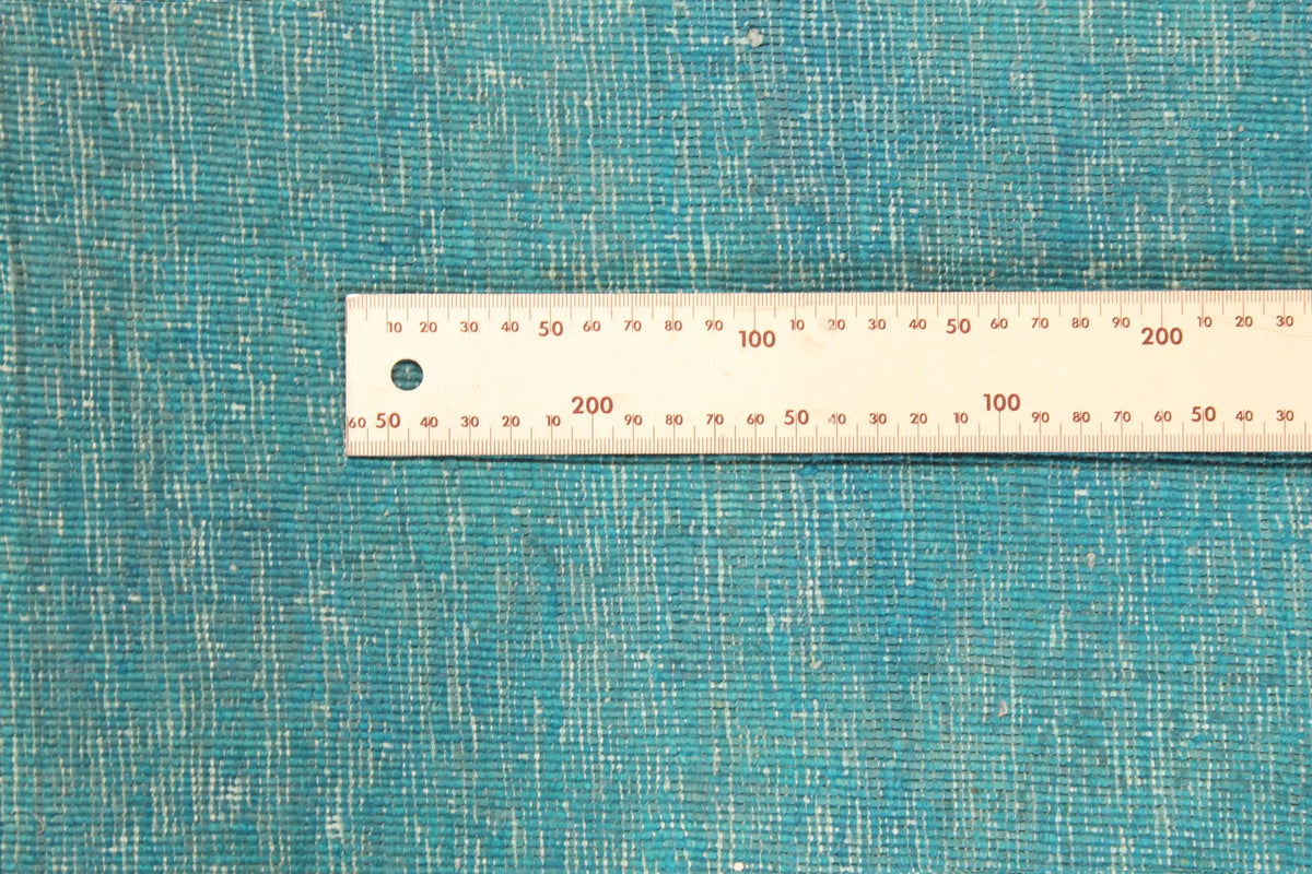 Oversized Teal Ziegler Rug, 438 × 346 cm, view 9.