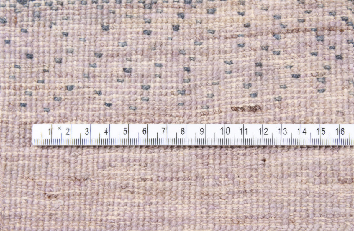 Orientteppich in Greige mit Quadraten, 310 × 239 cm – Produktansicht 6