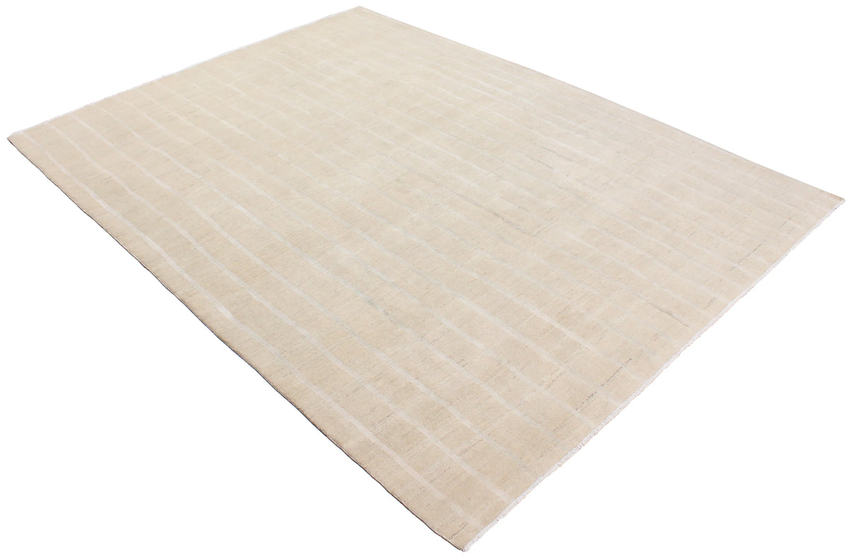 Cremebeiger Orientteppich mit Längslinien, 308 × 235 cm – Produktansicht 3