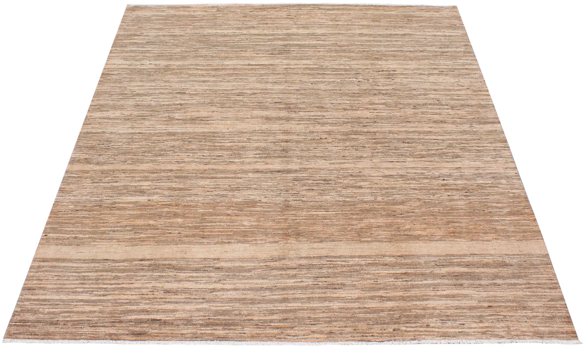 Beige Gabbeh Rug with Subtle Color Variation, 263 × 232 cm, view 2.