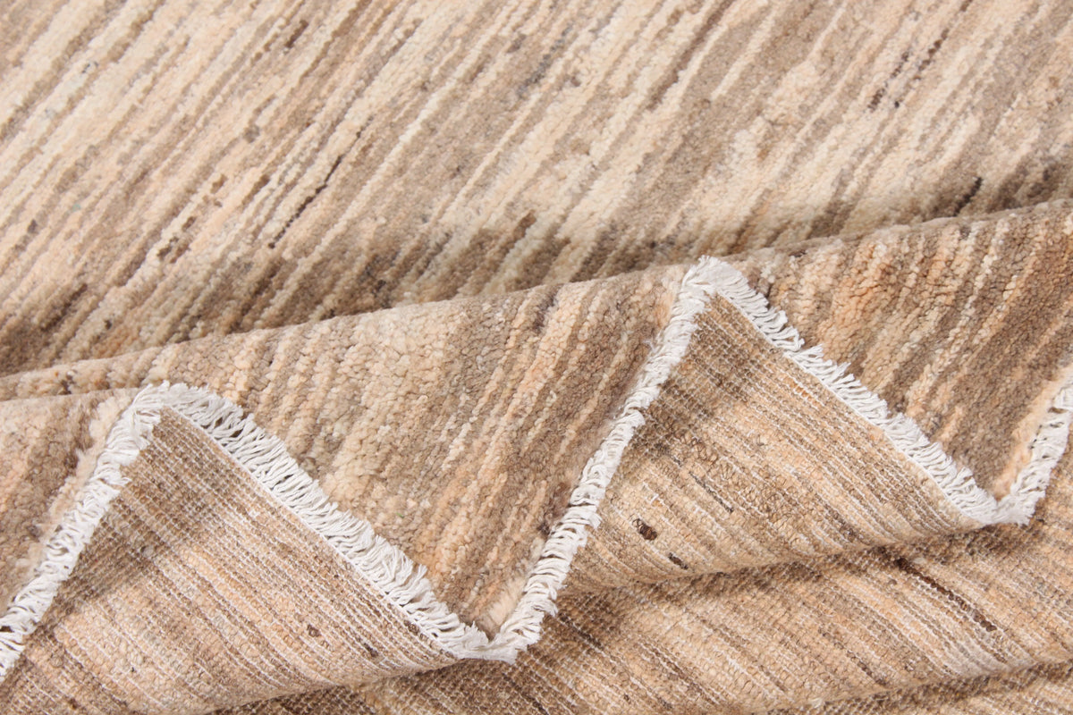 Beige Gabbeh Rug with Subtle Color Variation, 263 × 232 cm, view 8.