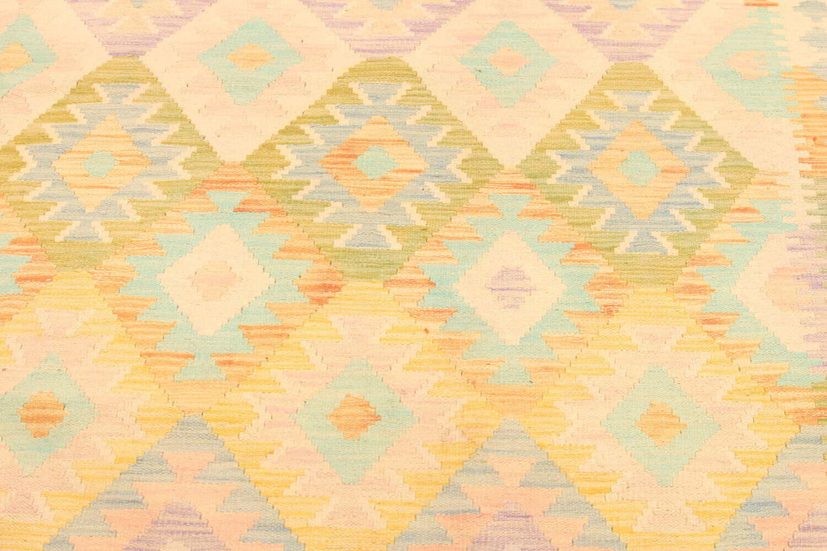 Pastel Diamond Kilim Rug, 301 × 198 cm — view 4