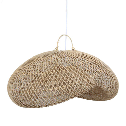 Elin Rattan-Pendelleuchte – Modellansicht 1