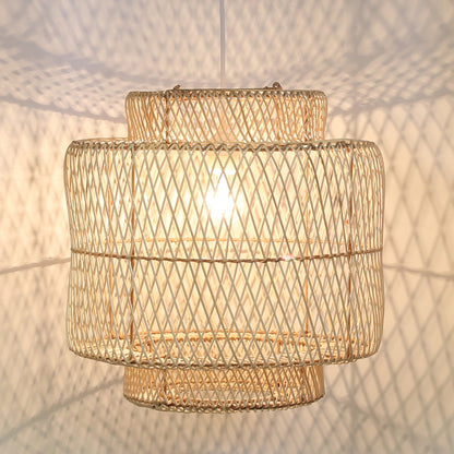 Livana Rattan-Pendelleuchte – Produktansicht 1