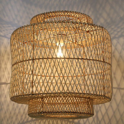 Livana Rattan-Pendelleuchte – Produktansicht 3