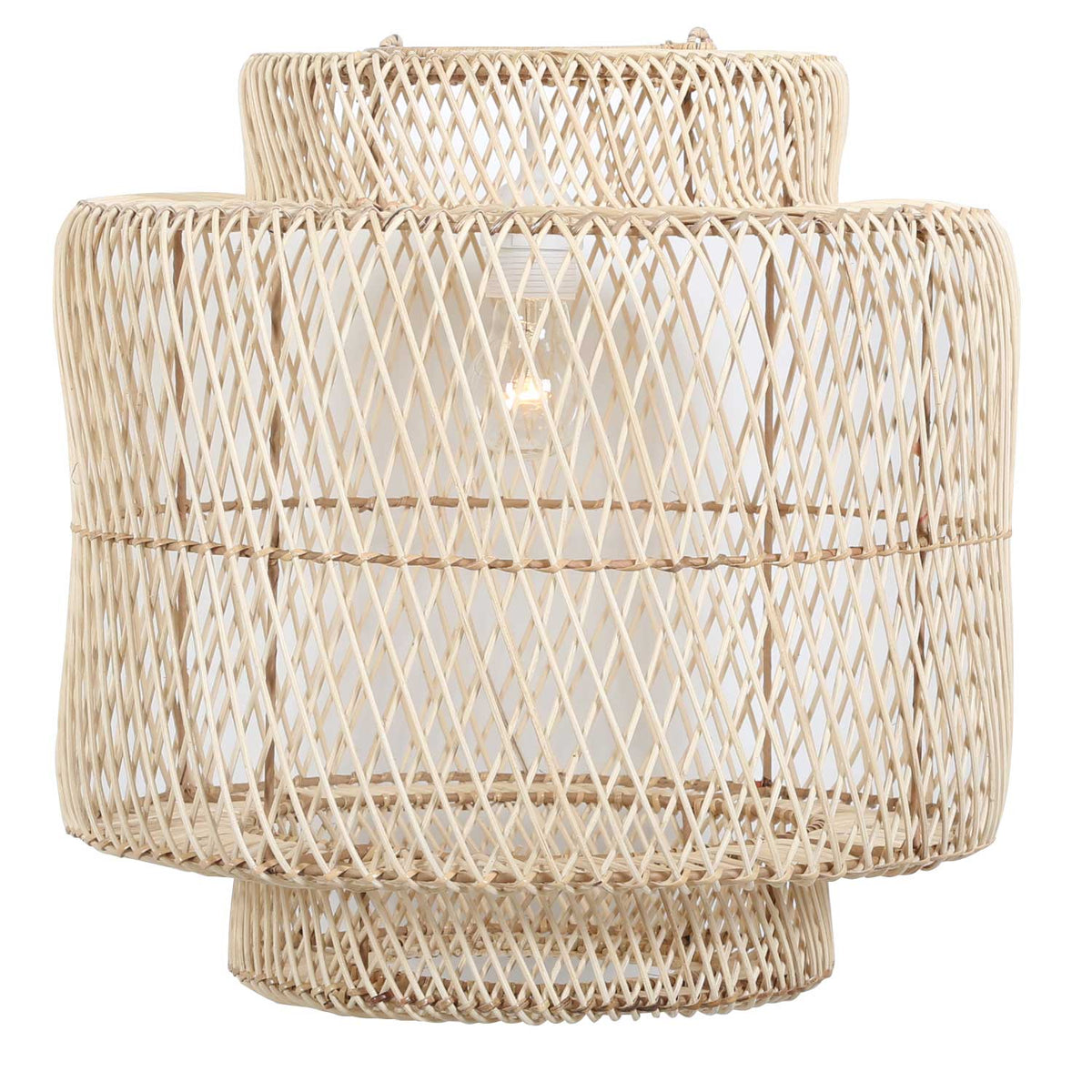 Livana Rattan-Pendelleuchte – Produktansicht 4